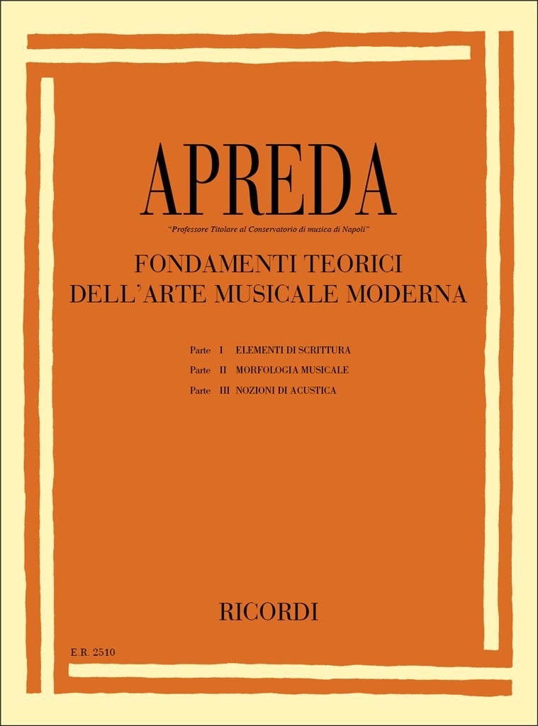 Fondamenti Teorici Dell'Arte Musicale Moderna